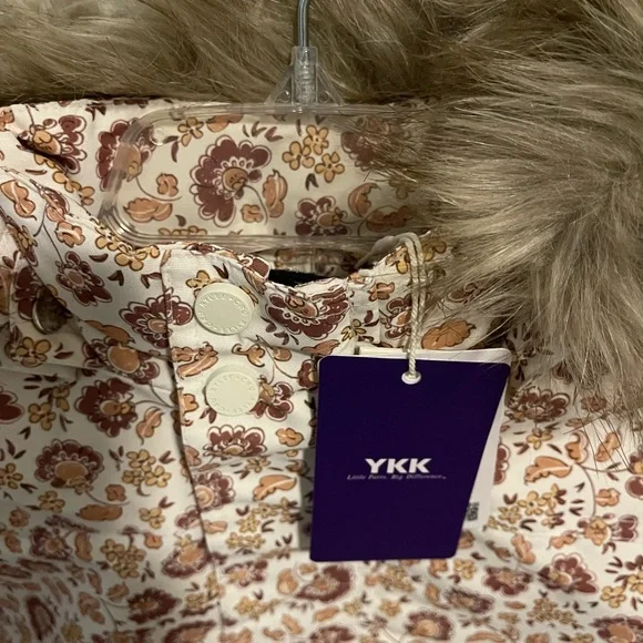 Rylee + Cru Parka Ski Jacket in Magnolia NWT with Removable Hood size 4-5Y - Picture 4 of 12